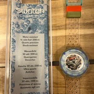 1992 Vintage Swatch Scuba 'Jelly Bubbles' SDK104